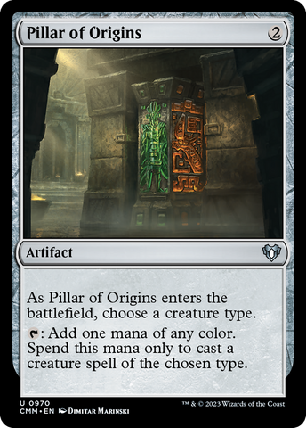 {C} Pillar of Origins [Commander Masters][CMM 970]