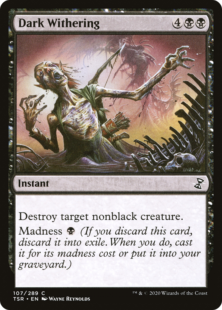 {C} Dark Withering [Time Spiral Remastered][TSR 107]