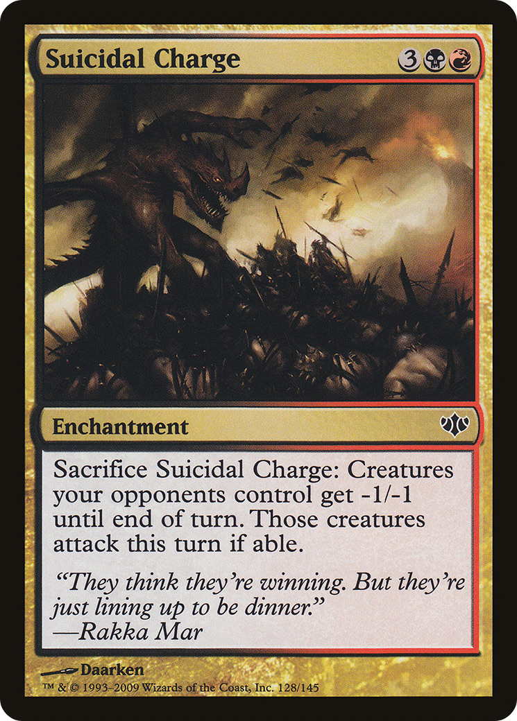 {C} Suicidal Charge [Conflux][CON 128]