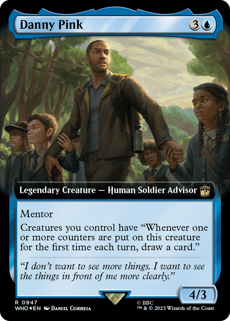 {R} Danny Pink (Extended Art) (Surge Foil) [Doctor Who][WHO 947]