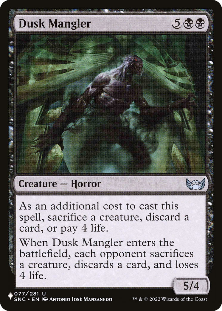 Dusk Mangler [LIST 077/281]