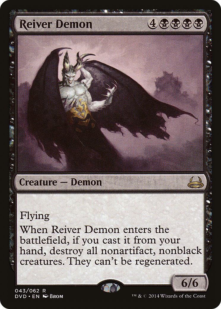 {R} Reiver Demon (Divine vs. Demonic) [Duel Decks Anthology][DVD 043]