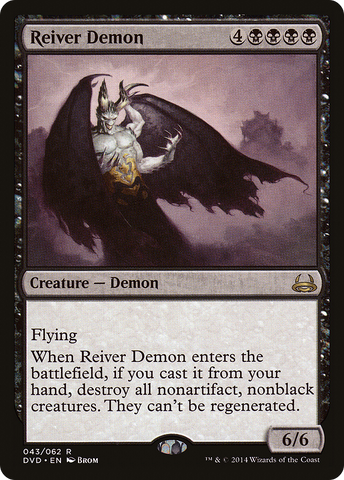 {R} Reiver Demon (Divine vs. Demonic) [Duel Decks Anthology][DVD 043]