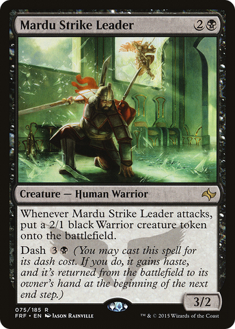 {R} Mardu Strike Leader [Fate Reforged][FRF 075]
