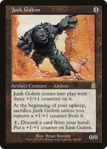 {R} Junk Golem [Odyssey][ODY 300]