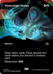{@R} Winternight Stories (Borderless) [Tarkir: Dragonstorm][TDM 336]