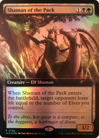 {R} Shaman of the Pack (Extended Art) [Secret Lair Drop Series][SLD 789]