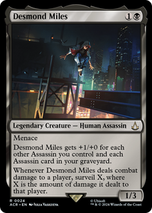 {R} Desmond Miles [Assassin's Creed][ACR 024] - Misty Mountain Games