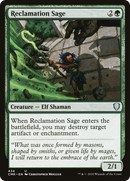 {C} Reclamation Sage (434) [Commander Legends][CMR 434]