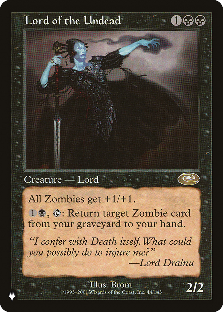 Lord of the Undead [LIST 44/143]