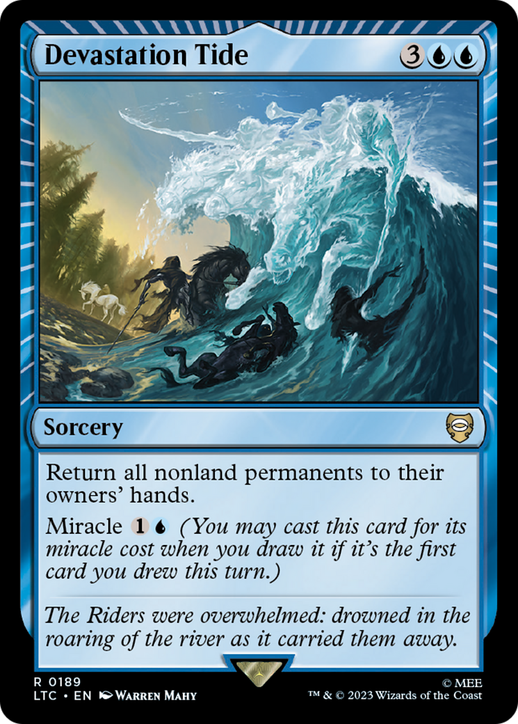 {R} Devastation Tide [The Lord of the Rings: Tales of Middle-Earth Commander][LTC 189]