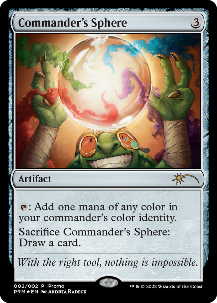 {R} Commander's Sphere [Wizards Play Network 2024][PW24 002]
