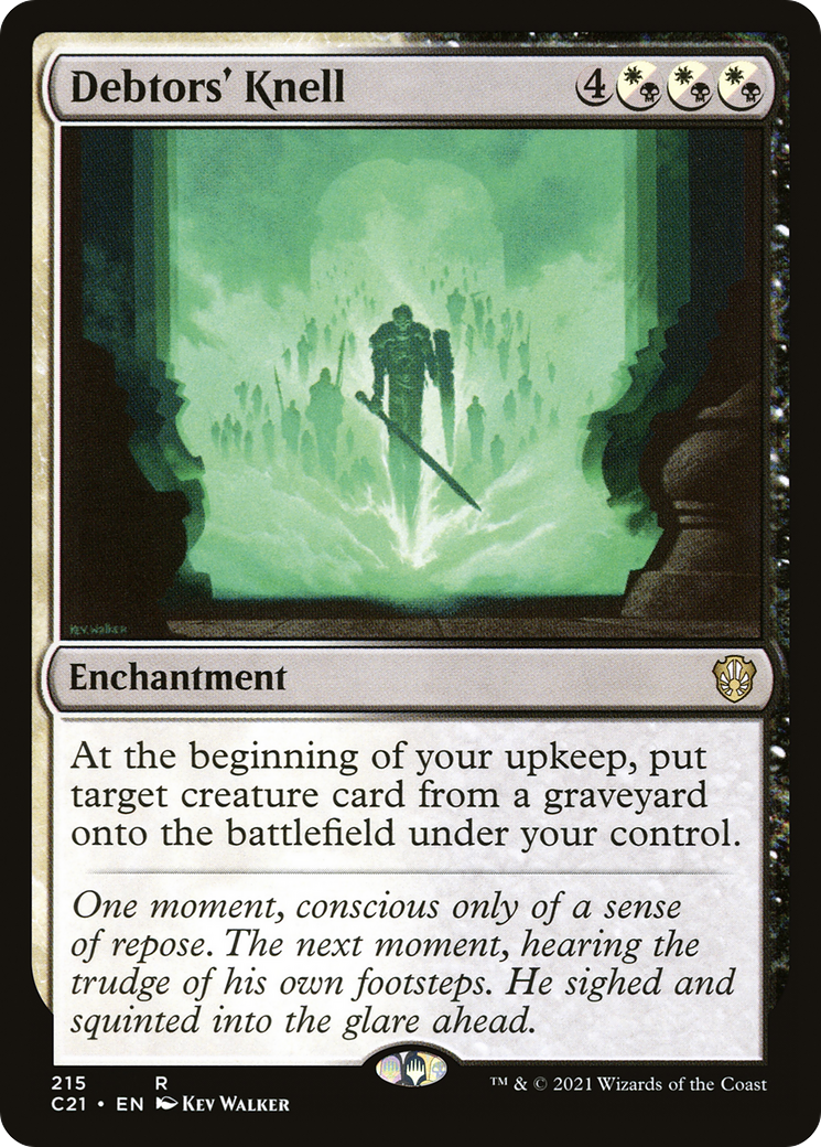 {R} Debtors' Knell [Commander 2021][C21 215]