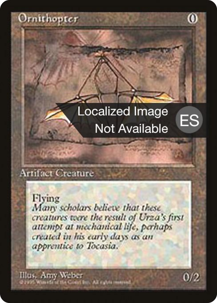 {F} Ornithopter [Fourth Edition (Foreign Black Border)][FBB 4ED 341]