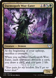 {C} Daemogoth Woe-Eater [Strixhaven: School of Mages][STX 175]