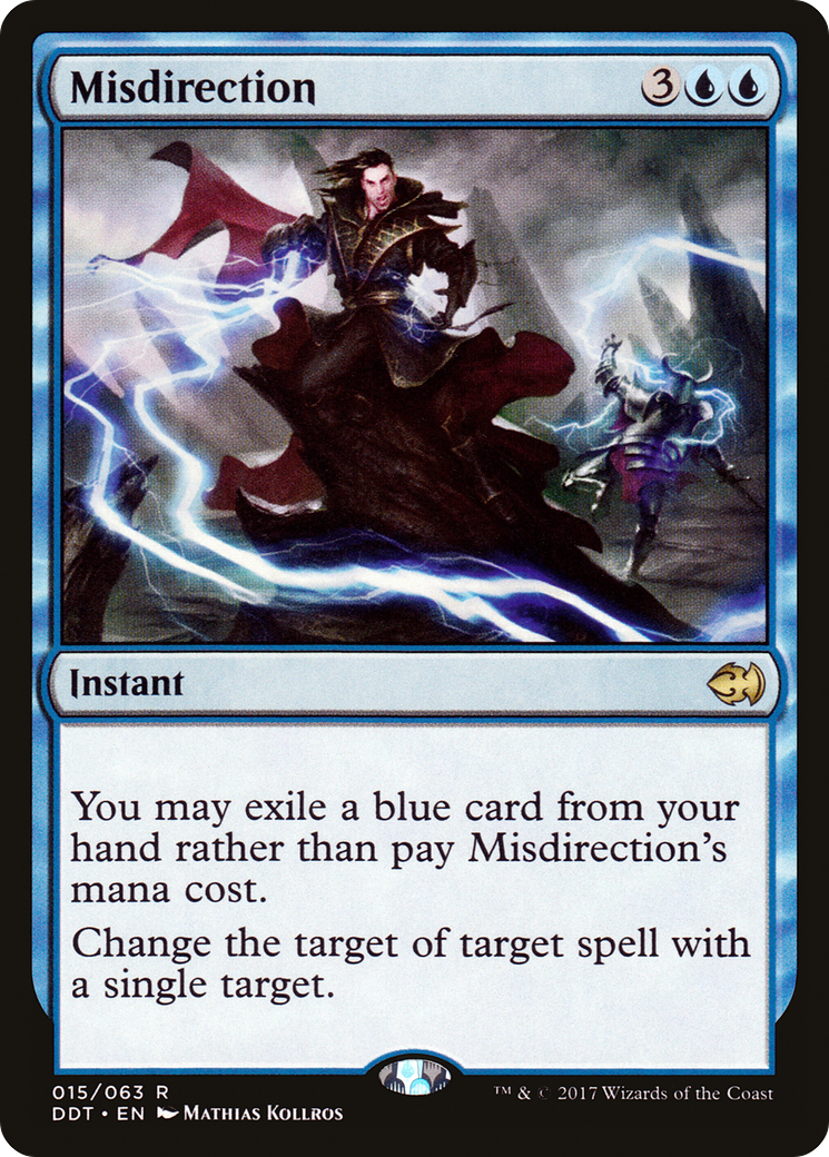 {R} Misdirection [Duel Decks: Merfolk vs. Goblins][DDT 015] - Misty Mountain Games