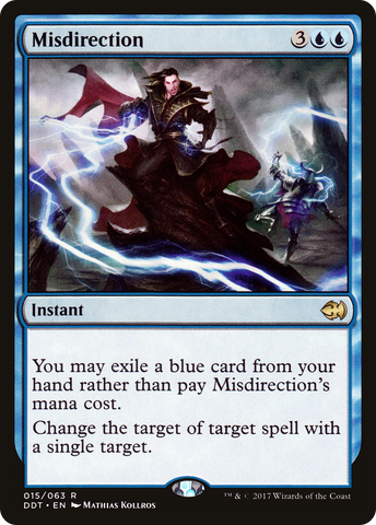 {R} Misdirection [Duel Decks: Merfolk vs. Goblins][DDT 015]