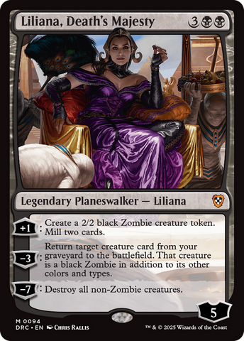 {R} Liliana, Death's Majesty [Aetherdrift Commander][DRC 094]
