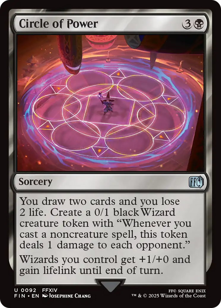 {@C} Circle of Power [FINAL FANTASY][FIN 092]