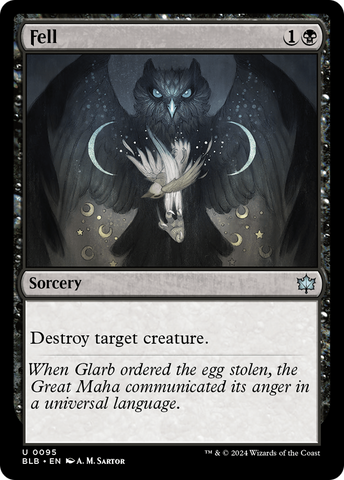 {@C} Fell [Bloomburrow][BLB 095]