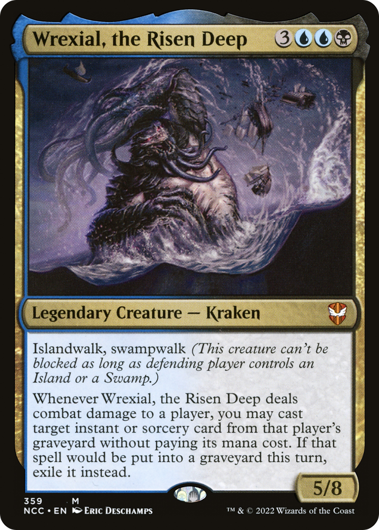 {R} Wrexial, the Risen Deep [Streets of New Capenna Commander][NCC 359]