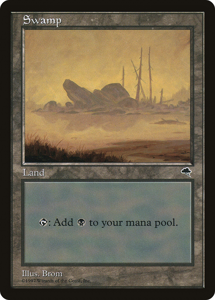{B}[TMP 341] Swamp (341) [Tempest]