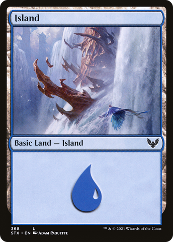 {B}[STX 368] Island (368) [Strixhaven: School of Mages]