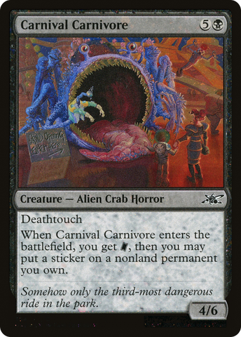{C} Carnival Carnivore (Galaxy Foil) [Unfinity][UNF 354]