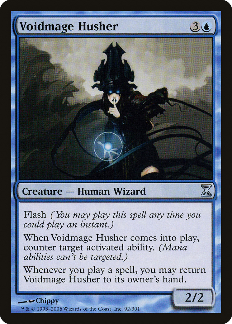 {C} Voidmage Husher [Time Spiral][TSP 092]