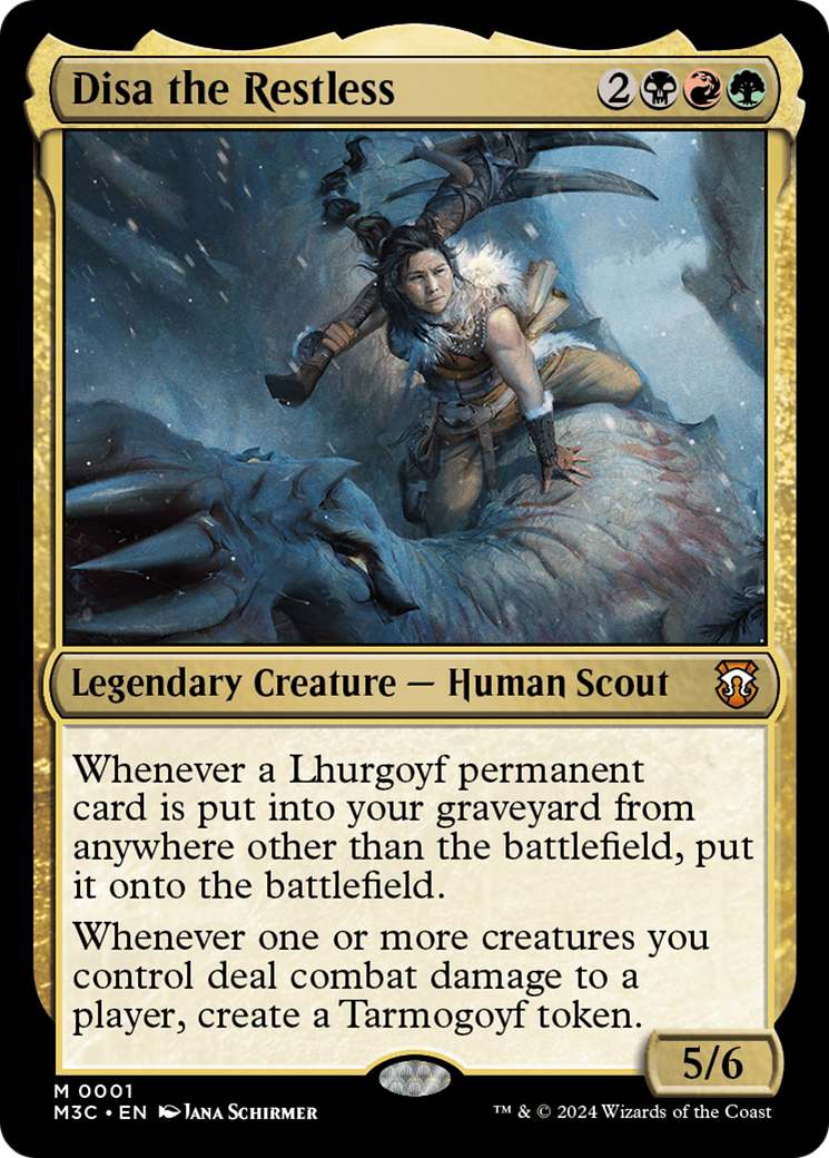 {R} Disa the Restless [Modern Horizons 3 Commander][M3C 001]