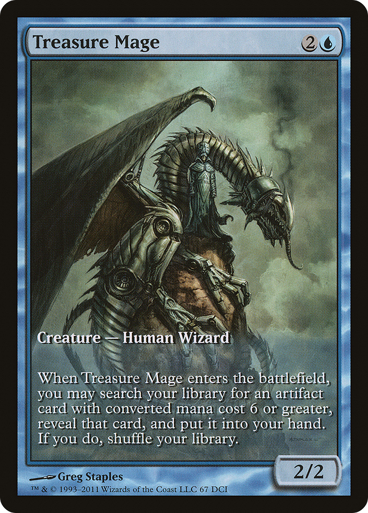 {C} Treasure Mage (Extended Art) [Mirrodin Besieged Promos][PA MBS 034]