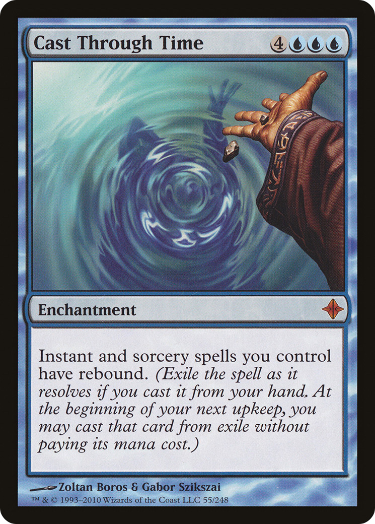 {R} Cast Through Time [Rise of the Eldrazi][ROE 055] - Misty Mountain Games