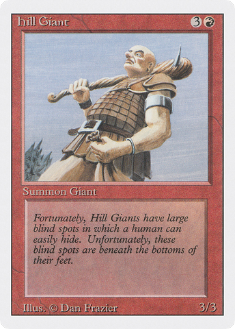 {C} Hill Giant [Revised Edition][3ED 158]