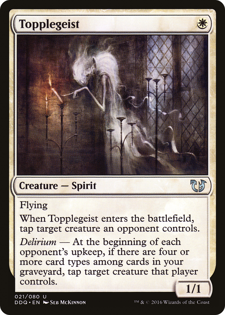 {C} Topplegeist [Duel Decks: Blessed vs. Cursed][DDQ 021]