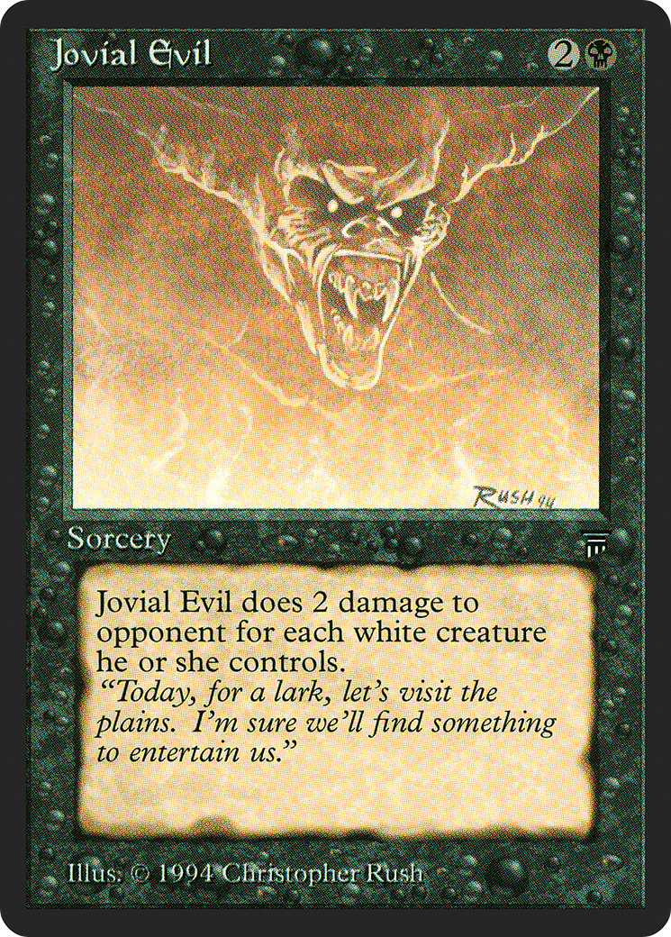 {R} Jovial Evil [Legends][LEG 109]
