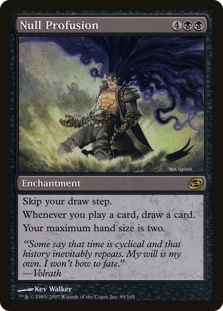 {R} Null Profusion [Planar Chaos][PLC 089]