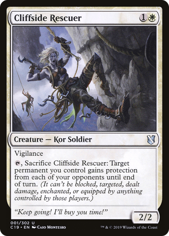 {C} Cliffside Rescuer [Commander 2019][C19 001]