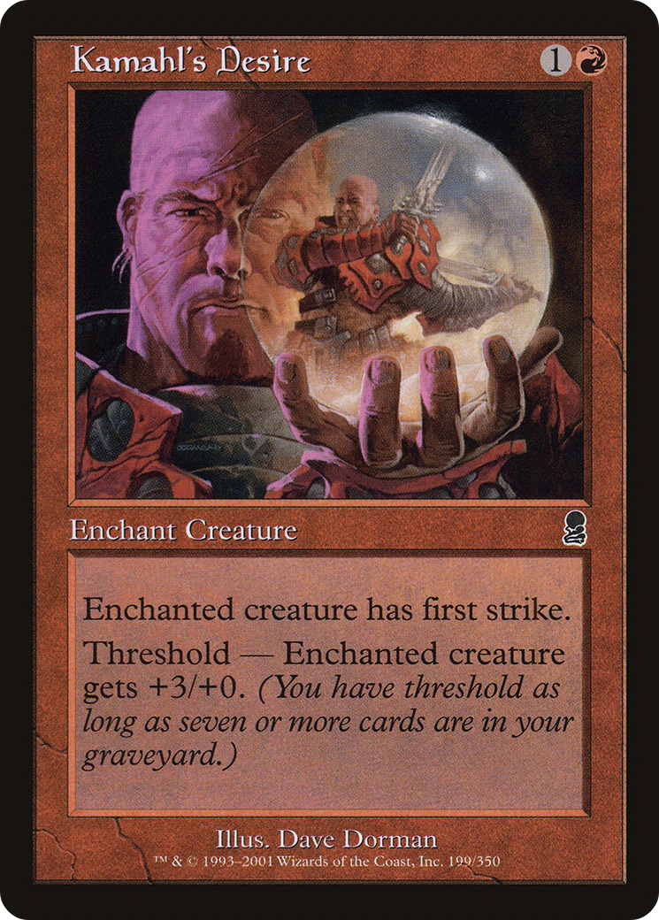{C} Kamahl's Desire [Odyssey][ODY 199]