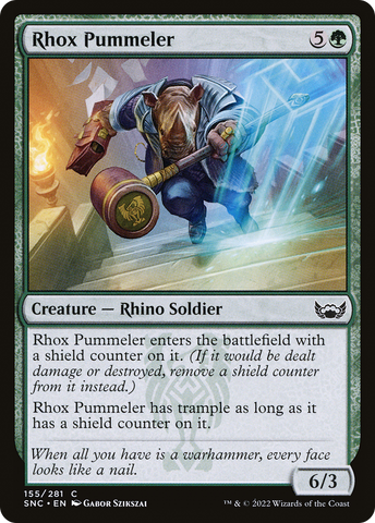{C} Rhox Pummeler [Streets of New Capenna][SNC 155]