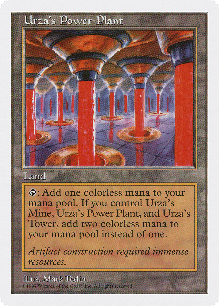 {C} Urza's Power Plant [Fifth Edition][5ED 428]