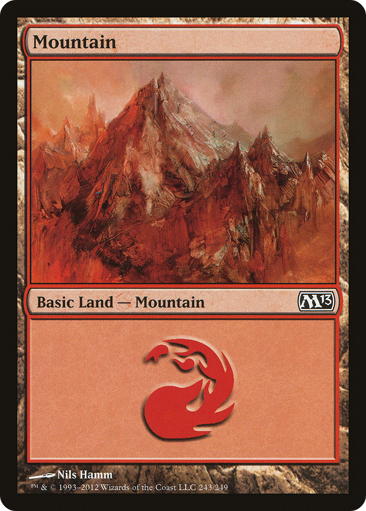 {B}[M13 243] Mountain (243) [Magic 2013]