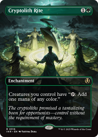 {R} Cryptolith Rite (Borderless) [Innistrad Remastered][INR 316]