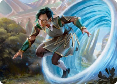 {A} Vortex Runner Art Card [Strixhaven: School of Mages Art Series][ASTX 006]