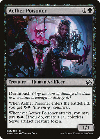 {C} Aether Poisoner [Aether Revolt][AER 051]