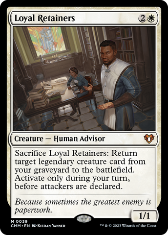 {R} Loyal Retainers [Commander Masters][CMM 039]