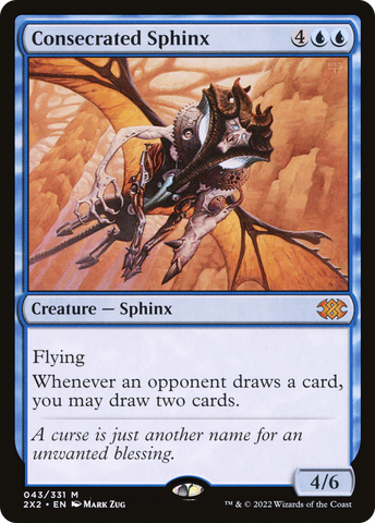 {R} Consecrated Sphinx [Double Masters 2022][2X2 043]