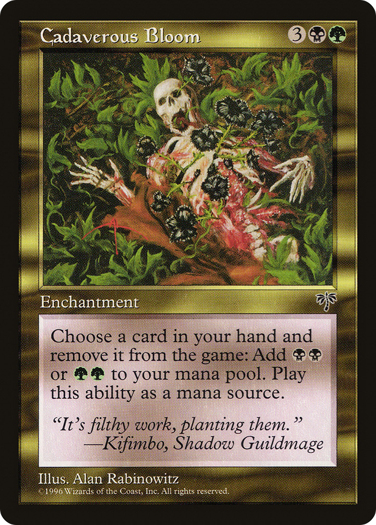 {R} Cadaverous Bloom [Mirage][MIR 258] - Misty Mountain Games