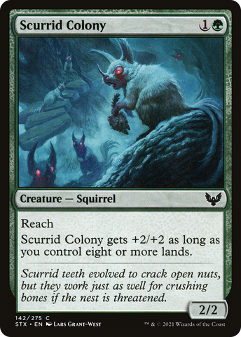 {C} Scurrid Colony [Strixhaven: School of Mages][STX 142]