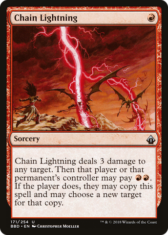 {C} Chain Lightning [Battlebond][BBD 171]