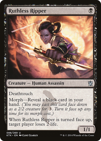 {C} Ruthless Ripper [Khans of Tarkir][KTK 088]